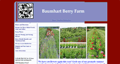 Desktop Screenshot of baumhartberryfarm.com